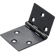 Breites Scharnier 50 x 85 x 2 mm Stahl schwarz 10 Stück-thumb-0 Breites Scharnier 50 x 85 x 2 mm Stahl schwarz 10 Stück-thumb-0
