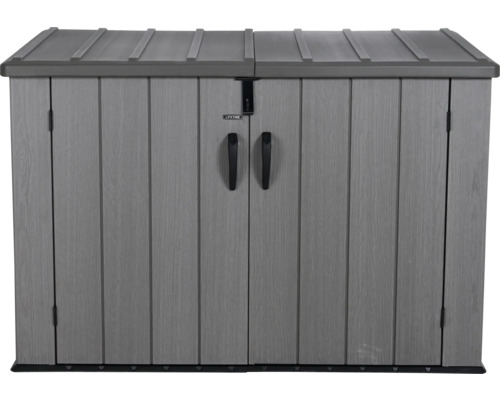 Gartenschrank mit Doppeltür und Oberlicht