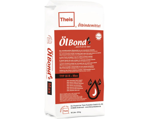 Ölbindemittel Theis ÖlBond Typ III R max. 40 l = 20 kg Sack Theis Öl Bond Ölbindemittel Typ III R Max, 40 Liter