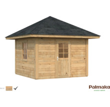 Gartenhaus Palmako Bianca 8,3 m² Set 6 300 x 300 cm braun tauchgrundiert-thumb-0 Gartenhaus Palmako Bianca 8,3 m² Set 6 300 x 300 cm braun tauchgrundiert-thumb-0