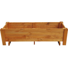 Holzpflanzkasten für den Garten