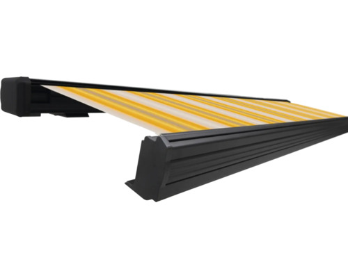 SOLUNA Kassettenmarkise Exquisit 6x2,5 Dessin 30A774 Gestell DB703 dunkelgrau Antrieb links inkl. Motor und Wandschalter SOLUNA Kassettenmarkise Exquisit 6x2,5 Dessin 30A774 Gestell DB703 dunkelgrau Antrieb links inkl. Motor und Wandschalter