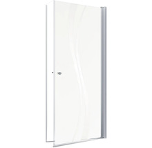 Drehtür für Nische Schulte ExpressPlus Alexa Style 2.0 900x1920 mm Dekorglas Liane alunatur mit schmutzabweisender Glasbeschichtung