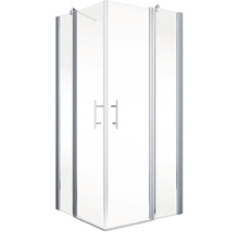 Eckeinstieg mit Pendltür Schulte ExpressPlus Alexa Style 2.0 EP32600450150017192 800x800x1920 mm Echtglas Klar hell aluminium inkl. Duschwanne-thumb-1 Eckeinstieg mit Pendltür Schulte ExpressPlus Alexa Style 2.0 EP32600450150017192 800x800x1920 mm Echtglas Klar hell aluminium inkl. Duschwanne-thumb-1