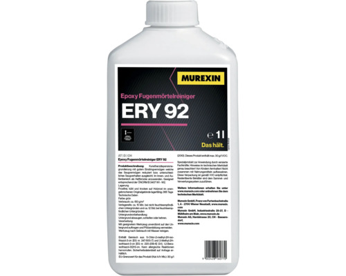 Epoxy Fugenmörtelreiniger Murexin ERY 91 1 L