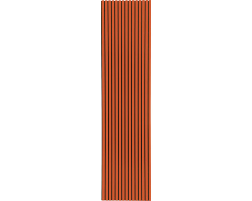 Fjordwall Akustikpaneel Linoleum Orange 20x600x2400 mm-0