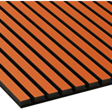 Fjordwall Akustikpaneel Linoleum Orange 20x600x2400 mm-thumb-2 Fjordwall Akustikpaneel Linoleum Orange 20x600x2400 mm-thumb-2