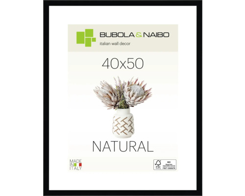 Bubola und Naibo Wanddekoration mit dem Maß 40x50 Zentimeter im Rahmen
