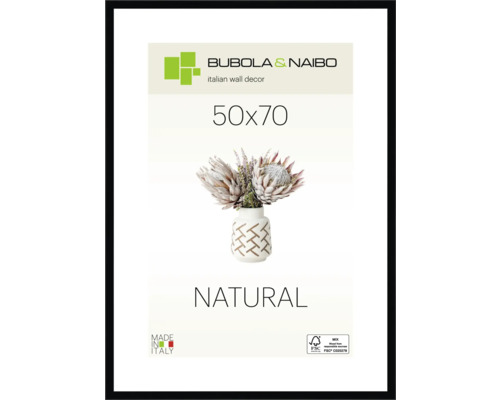 Bilderrahmen mit dem Maß 50x70 und dem Schriftzug ''NATURAL''