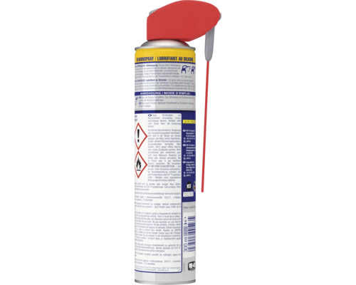 Silikonspray in einer Sprühdose mit roter Düse