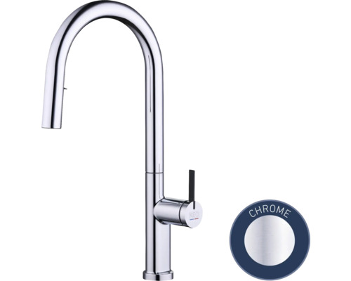 Küchenarmatur mit Handbrause KEO Kawai Pefect Slide chrom Küchenarmatur mit Handbrause KEO Kawai Pefect Slide chrom