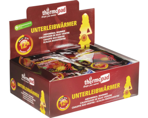 Thermopad Unterleibswärmer Display