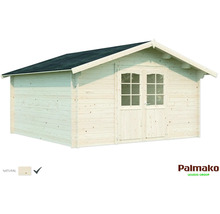 Gartenhaus Palmako Lotta 13,9 m² 380 x 380 cm natur-thumb-1 Gartenhaus Palmako Lotta 13,9 m² 380 x 380 cm natur-thumb-1