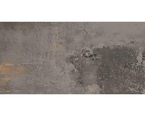 Graue Wandfliese mit industriellem Design