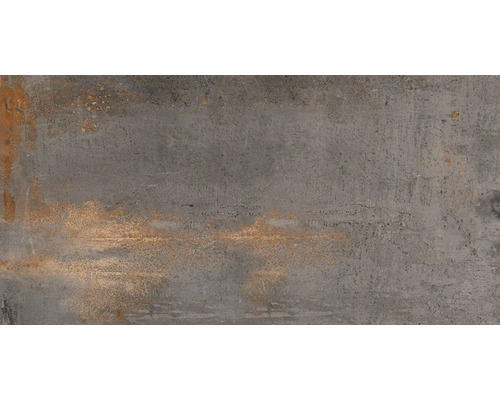 Fliese in Betonoptik mit Rosteffekt