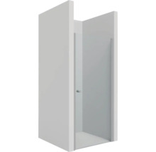 Drehtür für Nische und Seitenwand Lido 200 1000x2000 mm Türanschlag rechts Echtglas Klar hell silber DATD10/H1/20R-thumb-2 Drehtür für Nische und Seitenwand Lido 200 1000x2000 mm Türanschlag rechts Echtglas Klar hell silber DATD10/H1/20R-thumb-2