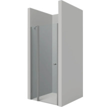 Drehtür für Nische und Seitenwand Lido 200 1000x1800 mm Anschlag links Echtglas Klar hell mit schmutzabweisender Glasbeschichtung chrom DBTD210/K1/29L-thumb-1 Drehtür für Nische und Seitenwand Lido 200 1000x1800 mm Anschlag links Echtglas Klar hell mit schmutzabweisender Glasbeschichtung chrom DBTD210/K1/29L-thumb-1