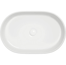 Ovales Aufsatzwaschbecken aus Sanitärkeramik