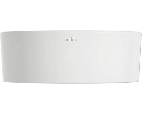 Jungborn Logo auf Keramikwaschtisch