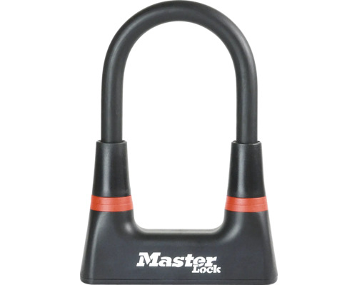 Bügelschloss Master Lock 8278 aus gehärtetem Stahl 45 mm schwarz 1 Stk. Master Lock Bügelschloss für Fahrräder