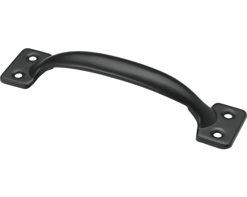 Möbelgriff 154 x 34 x 20 mm Stahl schwarz 5 Stück Schwarzer Bügelgriff für Möbel