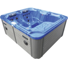Aufstellbarer Whirlpool Sanotechnik Outdoorpool Set OASIS BLUE inkl. Abdeckung-thumb-3 Aufstellbarer Whirlpool Sanotechnik Outdoorpool Set OASIS BLUE inkl. Abdeckung-thumb-3