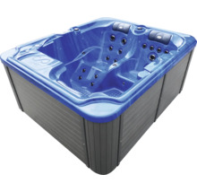 Aufstellbarer Whirlpool Sanotechnik Outdoorpool Set OASIS BLUE inkl. Abdeckung-thumb-2 Aufstellbarer Whirlpool Sanotechnik Outdoorpool Set OASIS BLUE inkl. Abdeckung-thumb-2