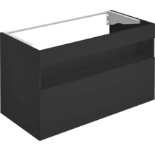 Waschbeckenunterschrank Keuco Stageline 100x49x62,5 cm ohne Waschbecken vulkanit matt-thumb-0