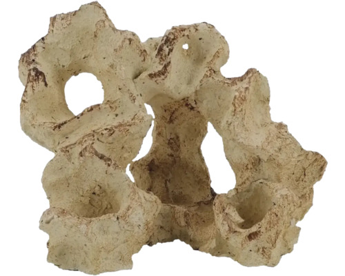 Aquariumdeko aquaroche Arch handmodeliert, wasserneutral, leicht, porös, Keramik 22 x 13 cm creme braun Aquariumdeko aquaroche Arch handmodeliert, wasserneutral, leicht, porös, Keramik 22 x 13 cm creme braun