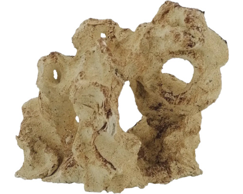 Dekorationsgestein für Aquarien mit Löchern als Versteckmöglichkeiten