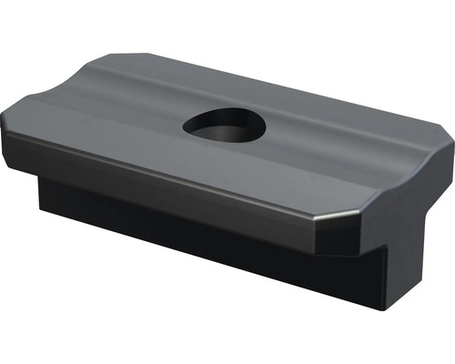 Terrassendielen-Montageclip T-Clip inkl. Bohrschraube 30 Stk. Trapezmutter mit Bohrung