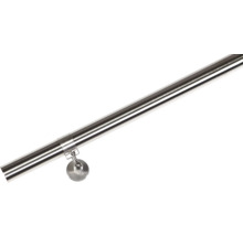 Edelstahl-Geländer mit Halterung für Treppen und Wände