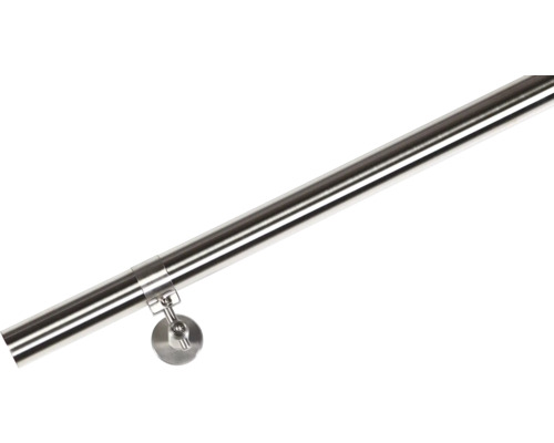 Edelstahlhandlauf mit Wandhalterung