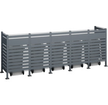 Mülltonnenbox WESTMANN Planum 5 400 x 80 x 150 cm anthrazit-thumb-1 Mülltonnenbox WESTMANN Planum 5 400 x 80 x 150 cm anthrazit-thumb-1