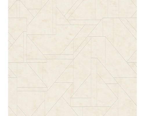 Vliestapete Metropolitan Stories 3 geometrisch creme Geometrisches Muster für Wand- und Bodenbeläge.