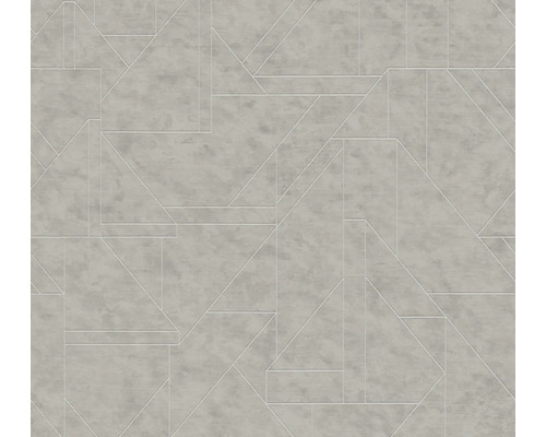 Vliestapete Metropolitan Stories 3 geometrisch grau beige