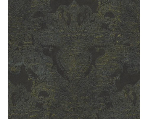 Vliestapete Metropolitan Stories 3 Ornament schwarz Tapete mit Paisleymuster
