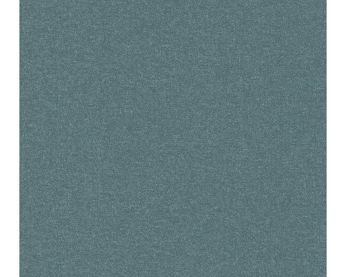 Vliestapete Metropolitan Stories 3 uni petrol Blauer Wandbelag mit Textiloptik für Innenräume