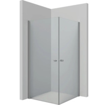 Drehtür für Eckeinstieg Lido 400 1000x2000 mm Anschlag rechts Echtglas Klar hell chromoptik DDTE810B/H1/29-thumb-0 Drehtür für Eckeinstieg Lido 400 1000x2000 mm Anschlag rechts Echtglas Klar hell chromoptik DDTE810B/H1/29-thumb-0