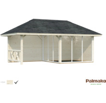 Gartenhaus Palmako Bianca 16,6 m² Set 4 inkl. seitl. Anbau 588 x 300 cm tauchgrundiert-thumb-0 Gartenhaus Palmako Bianca 16,6 m² Set 4 inkl. seitl. Anbau 588 x 300 cm tauchgrundiert-thumb-0