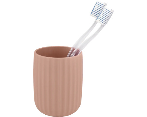 Zahnbürsten in einem Zahnputzbecher