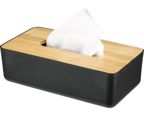 Taschentuchbox mit Bambusdeckel