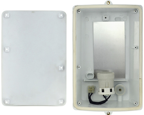 Wandleuchte Installationsgehäuse mit E27 Fassung