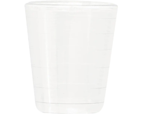 Iplusmile 20 Stück Transparente Messbecher – 200 Ml, Kunststoff – Für Farbmischen, Proben & Basteln