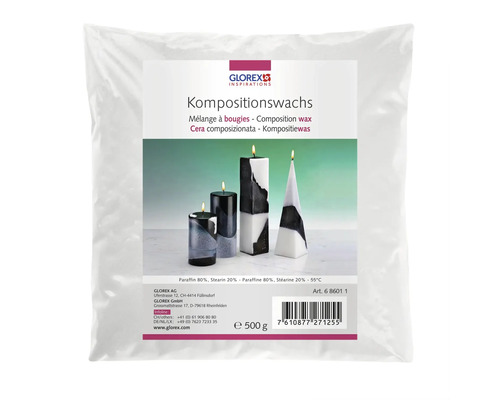 Kompositionswachs weiss 500 g