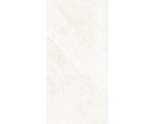 Feinsteinzeug Bodenfliese 6617 White 60x120 cm weiß matt