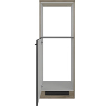 Umbauschrank Flex Well Capri schwarz matt/Wildeiche 60x168,5x60 cm-thumb-1 Umbauschrank Flex Well Capri schwarz matt/Wildeiche 60x168,5x60 cm-thumb-1