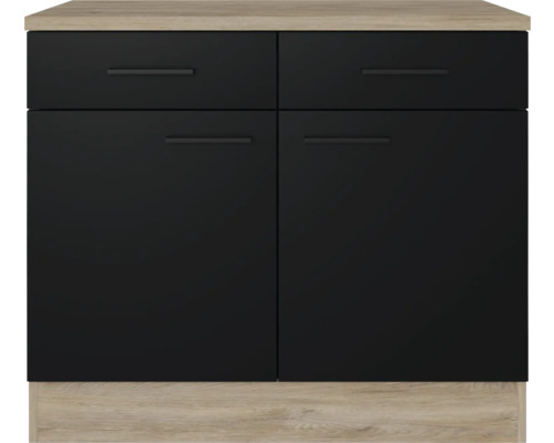 Unterschrank mit zwei Schubladen und zwei Türen