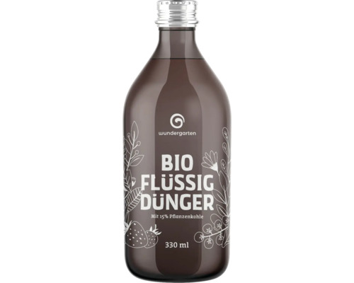 Flasche Bio Flüssigdünger mit 330 ml Inhalt