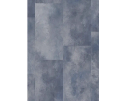 Vinyl-Diele Dryback 30 Ocean Blue zu verkleben 457x914x2 mm Dekorplatte mit Wolkenmuster